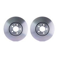 2 Bremsscheiben AußEnbelüFtet Ø 65 Mm 25 Mm Hella Passend FüR U.A. VW Golf