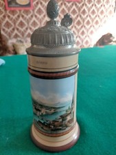 BOCCALE DI BIRRA O BIERSTEIN PRODOTTO IN SVIZZERA,DEL 1894,  SOUVENIR DI ZURIGO 