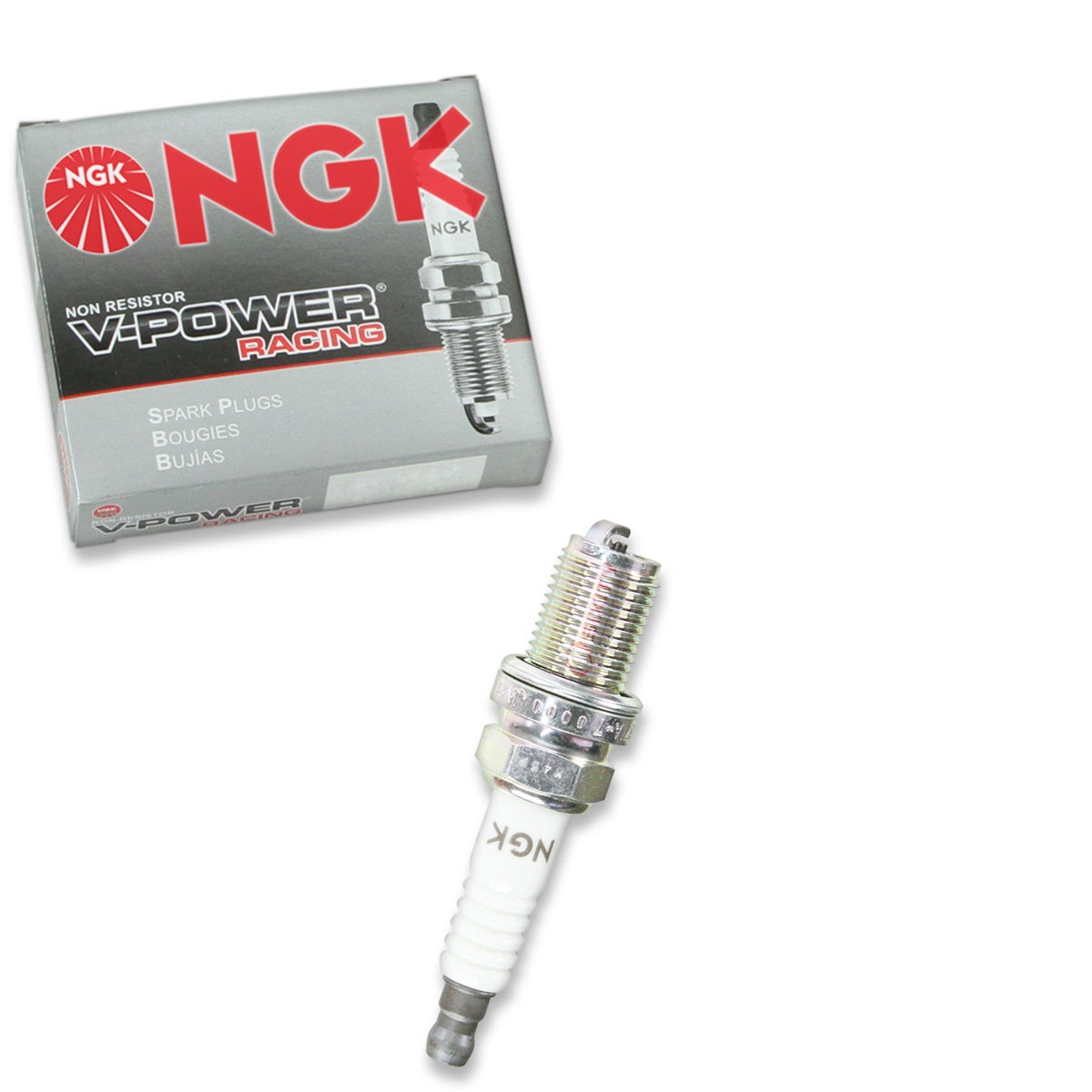 NGK 4091 R5671A-7 V-Power Racing Spark Plug for W5CC W5C W4C2 W22ES-U C63CX cp