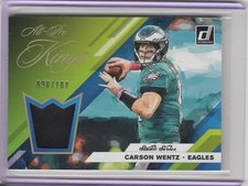 2019 Donruss All Pro Kings Jerseys Studio Series #12 Carson Wentz    090/100