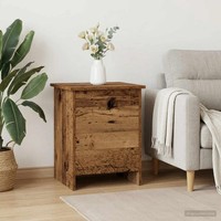 Aufbewahrungstruhe Altholz 40 X 40 X 50 Cm Holzwerkstoff
