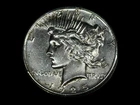 1925 Peace Silver Dollar / Circulated / Cleaned / See Description! (3/19-8)