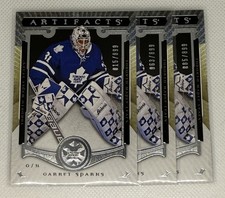 (3) - 2015-16 Upper Deck Artifacts Rookie Redemptions /899 Garret Sparks #202 RC