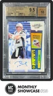 TOM BRADY BGS 9.5 2017 PANINI CONTENDERS OPTIC 2000 TRIBUTE ROOKIE TICKET AUTO