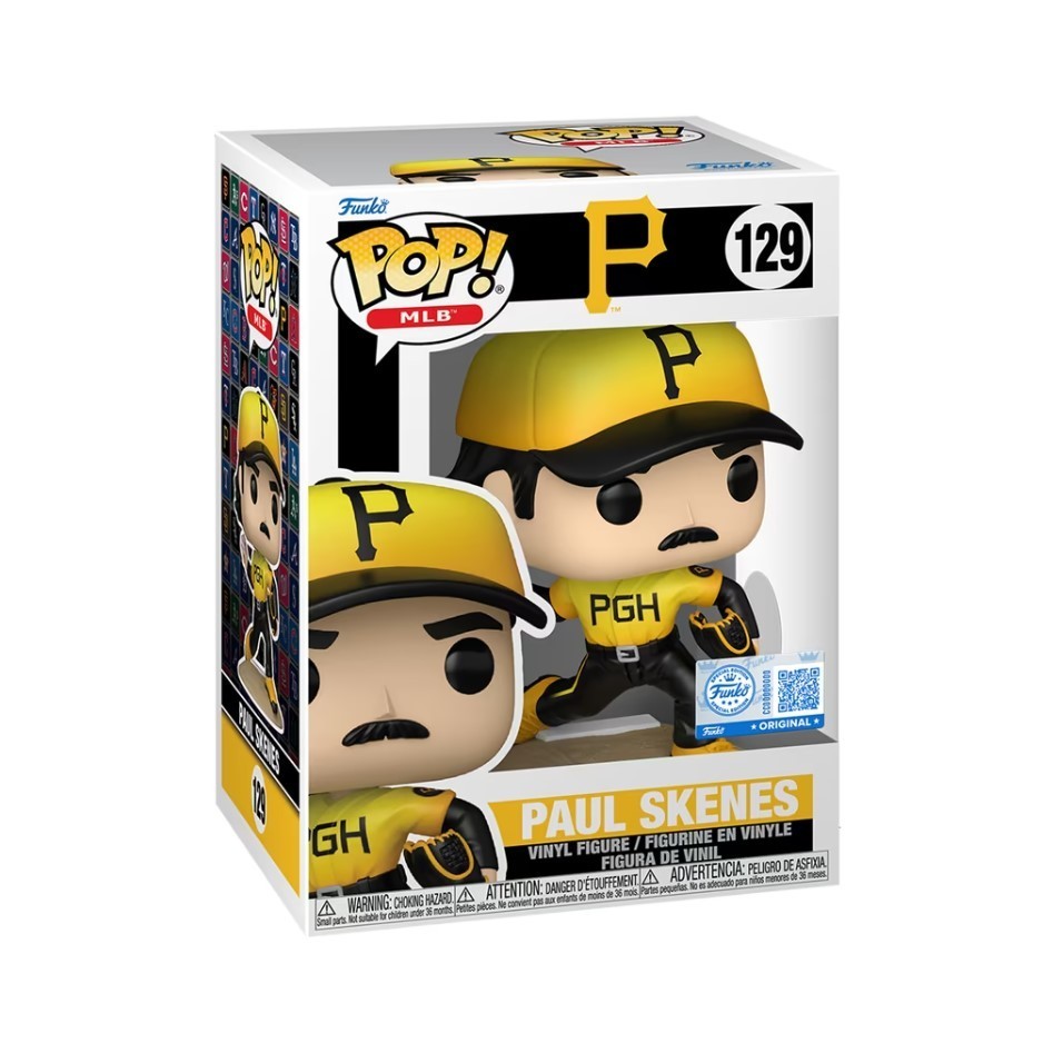 Funko Pop! Paul Skenes #129 Pittsburgh Pirates City Connect Authentic