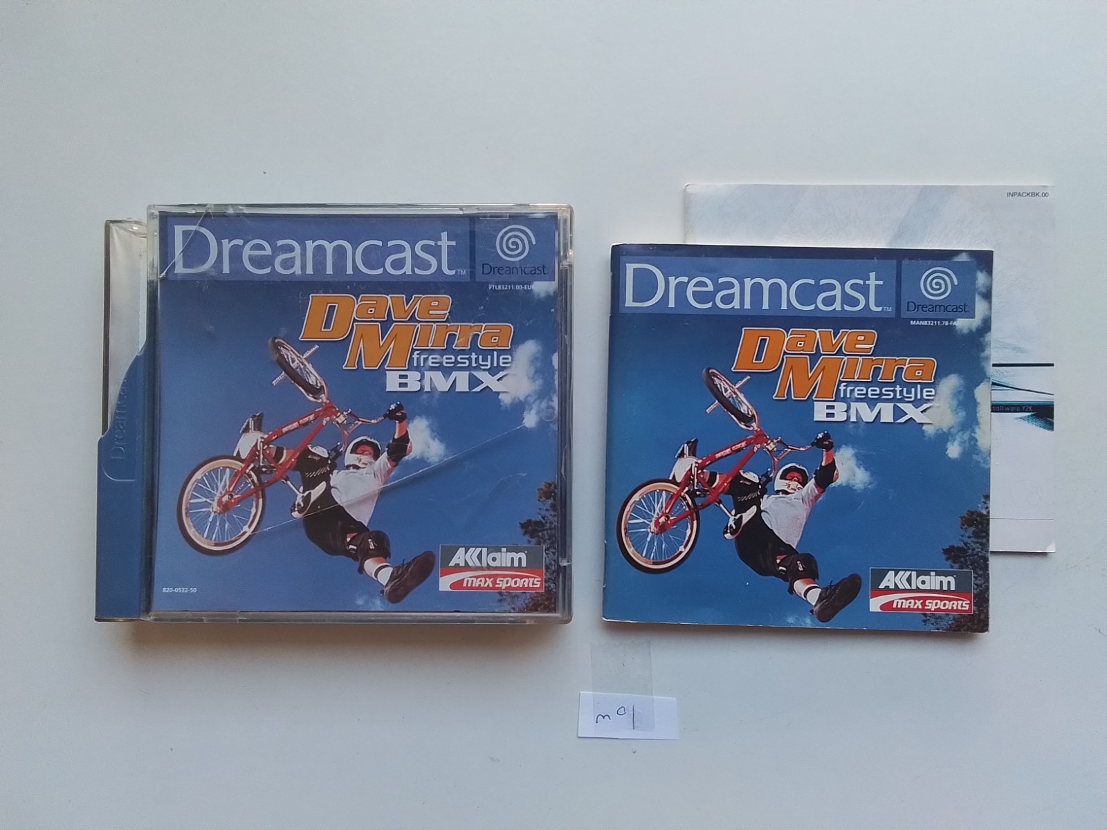 Dave Mirra Freestyle BMX Complet sur SEGA Dreamcast !!!