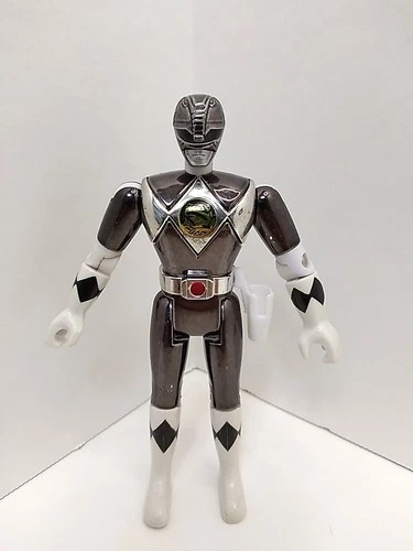 Mighty Morphin Power Rangers The Movie 5" Black Ranger Vtg Action Figure 1995