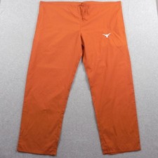 Texas Longhorns Scrub Pants Mens XL Spectrum Medical Uniform Drawstring Orange
