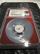 2026-P Australia Platinum Kookaburra $15 1/10 oz NGC MS70 Perfect Coin 2215.40 per troy oz