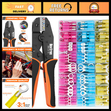 Heat Shrink Connector Crimping Tool Set, 310PCS Waterproof Wire Connectors, 27 S