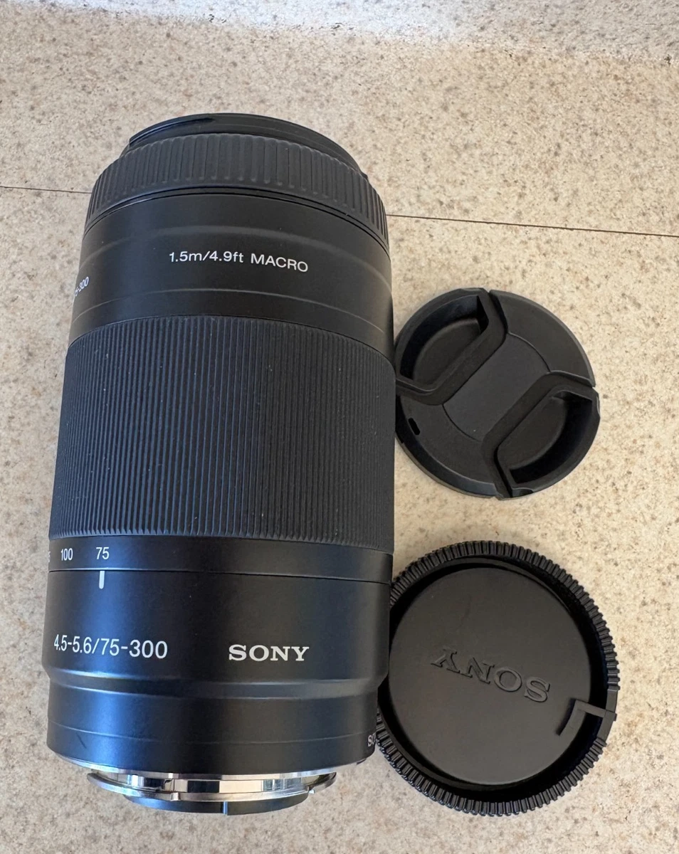 25+ Sony A-mount 75-300mm Focal Camera Lenses for sale | Updated