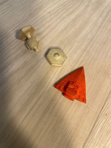 Takara Thai Fighter Star Destroyer Borrador Star Wars 1978 Keshi Gom Ejército Imperial - Imagen 3 de 4