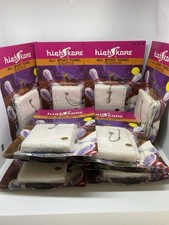8 Pack Golf Towels 10x18 Tri-Fold With Chain All White Cotton Free Shipping