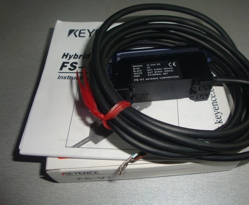KEYENCE FS-V1 Fiber Optic Sensors FSV1 New In Box One Free Shipping - Image 3 of 3