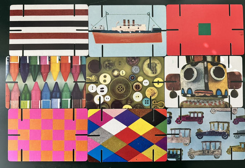 Vintage House Of Cards Game Designed By Charles Eames Medium-Sized 32 Cards 1992 - Picture 4 of 7
