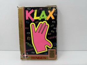 Klax (Nintendo NES, 1990) Complete CIB