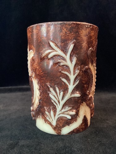 EAPG Northwood Glass - Indiana, Pa. "Louis XV" Lemonade Set - brown stain - Picture 11 of 20