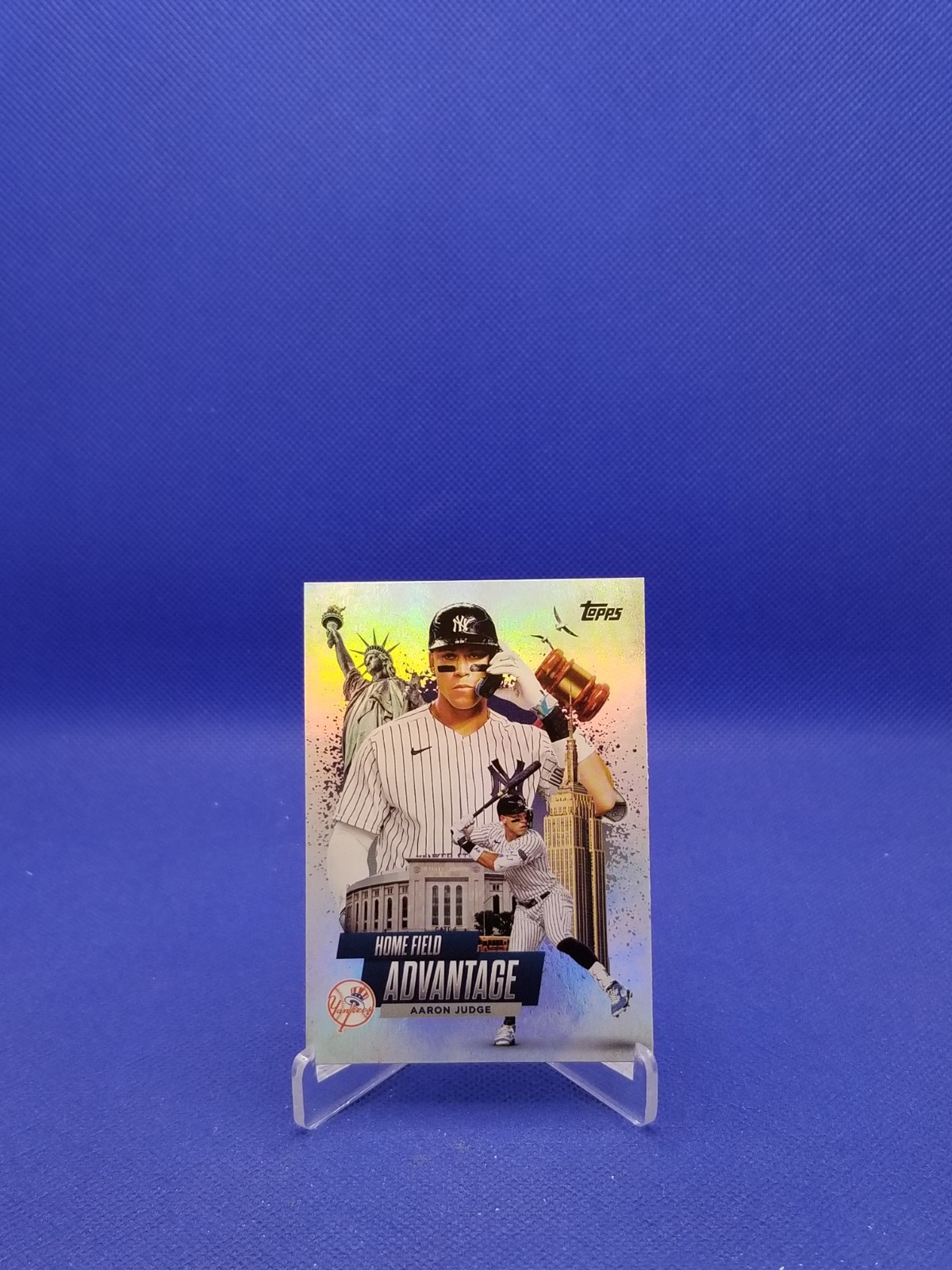 Aaron Judge 2025 Topps Series 1 #HA-1 HOME FIELD ADVANTAGE New York Yankees SSP