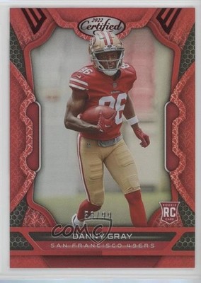 2022 Certified Rookies Mirror Red /99 Danny Gray #135 Rookie RC 7ns