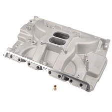 For Ford FE 390 406 410 427 428 Dual Plane Satin Aluminum Intake Manifold