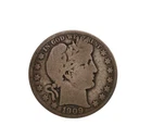 1909 Barber Half Dollar 90% Silver | Philadelphia Mint | Circulated Condition