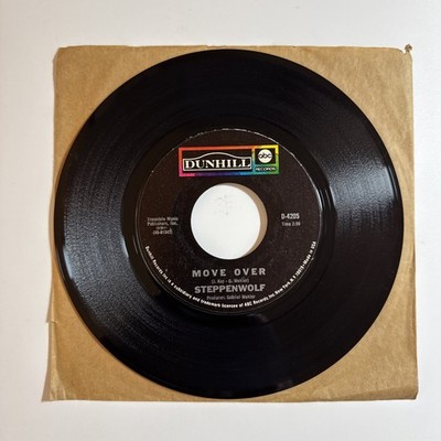 STEPPENWOLF  Move Over/Power Play 7'' 45rpm Tested VG+