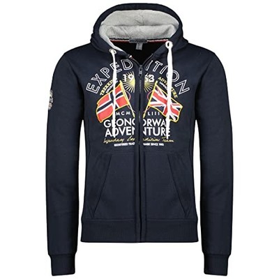 Geographical Norway Flepto Men - Herren Hoodie und Kängurutasche -