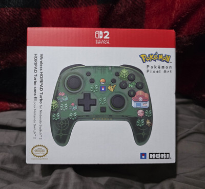 2026 HORI Wireless HORIPAD Turbo (Pokemon Green Themed) for Nintendo Switch 2