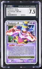 2008 POKEMON STORMFRONT - HOLO #96/100 DUSKNOIR LV.X CGC 7.5 on eBay