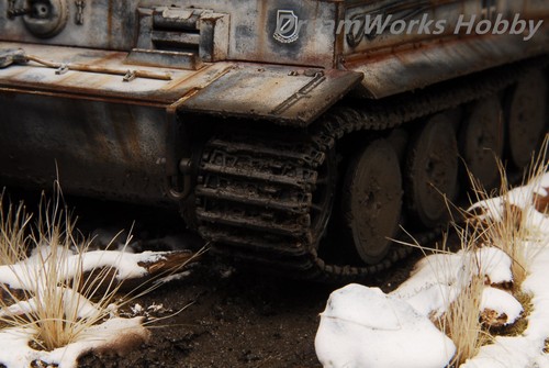 Ganador del premio Construido Academia 1/35 Legendario Michael Wittmann Tiger S04 Diorama - Imagen 12 de 24