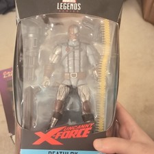 Marvel Legends Deathlok Action Figure w  Gun  Uncanny X-Force Legends Series
