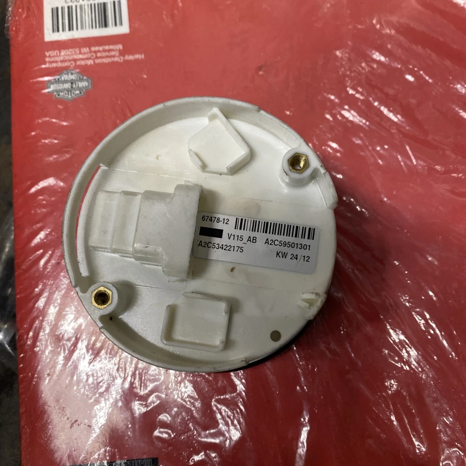 Velocímetro Harley-Davidson Dyna 0 millas 67478-12 Foto 2 de 2