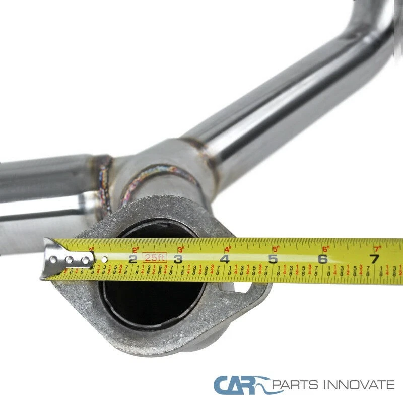 Fits 2008-2014 Subaru Impreza WRX STI S/S Catback Exhaust System Quad Burnt Tip - Image 4 of 4