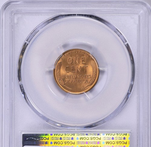 1938 S/S/S Lincoln Cent FS 502 RPM PCGS MS66 RED - Picture 2 of 2