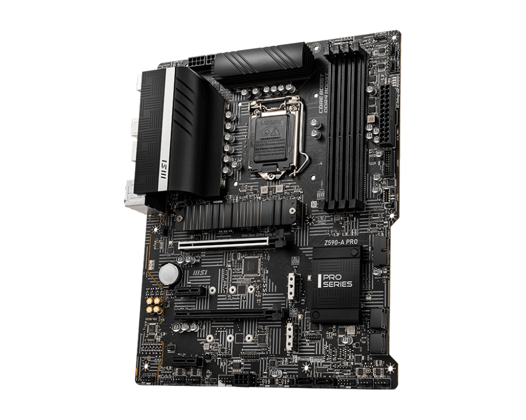 MSI Z590-A PRO Motherboard LGA 1200 4*DDR4 RAM PCIe 4.0 SATA MSI Z590-A PRO Motherboard LGA 1200 4*DDR4 RAM PCIe 4.0 SATA