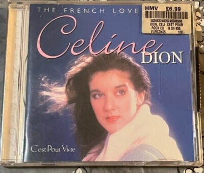 CELINE DIION :''C'EST POUR VIVRE-THE FRENCH LOVE ALBUM''  BRAND NEW EURCD405