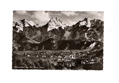 Postcard Oberaudorf am Inn/Bavarian Alps