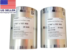 ILM EDIsecure DIC 10180 Clear Patch 1.0 mil MATICA SIZE 25 - 2 ROLLS