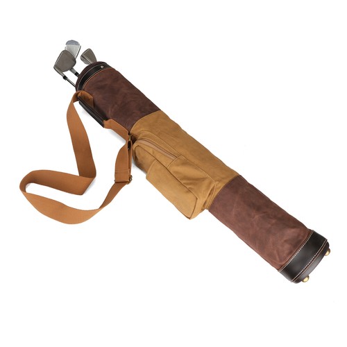 TOURBON Golf Club Bag Sunday Travel Foldable Lightweight Padded Pencil Case Gift - Picture 20 of 24
