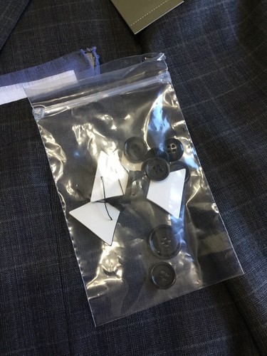 Daniel Cremieux 2-Piece Suit Mens 42S 36W Loro Piana Wool Gray Plaid Italy $1995 - Picture 14 of 21