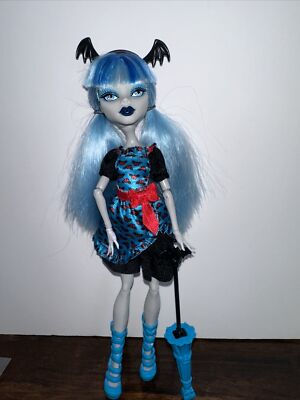 #ad #ad MONSTER HIGH Freaky Fusion Ghoulia Yelps Doll Mattel $49.00