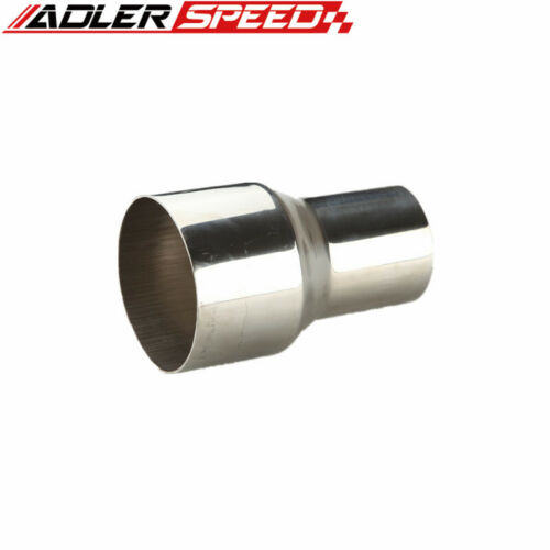 ADLERSPEED 2.25" OD To 3" OD Stainless Steel Exhaust Reducer Connector Pipe Tip - Picture 1 of 5