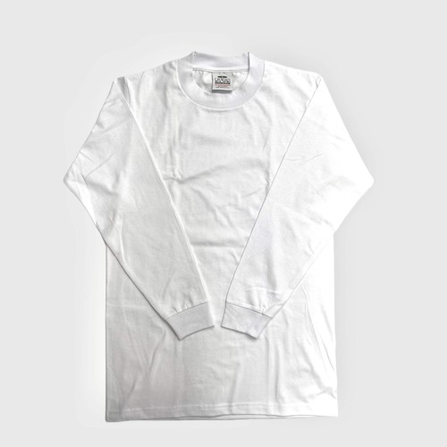 Pro Club Men's Heavyweight Cotton Long Sleeve T-Shirt - Picture 2 of 65