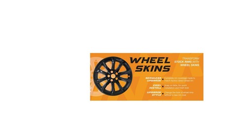 GLOSS BLACK WHEEL SKIN SET 18" FOR 2021-2024 JEEP GRAND CHEROKEE - Picture 6 of 6