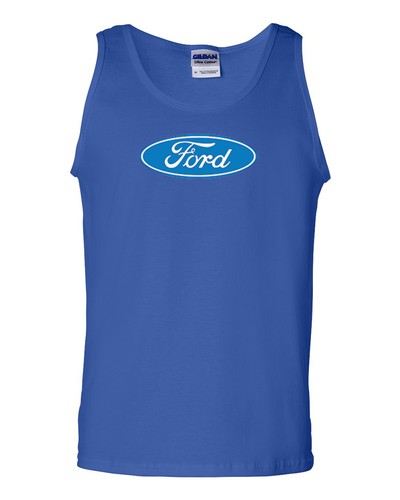 Licensed Built FORD Tough Tank Top Ford Logo F150 Truck Mustang Muscle Dad Gift - Picture 12 of 14