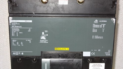 Square D MH 350A MHL363501212 350AMP 600V 3-Pole Circuit Breaker - Picture 2 of 6