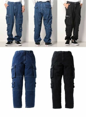 multi pocket jeans pants