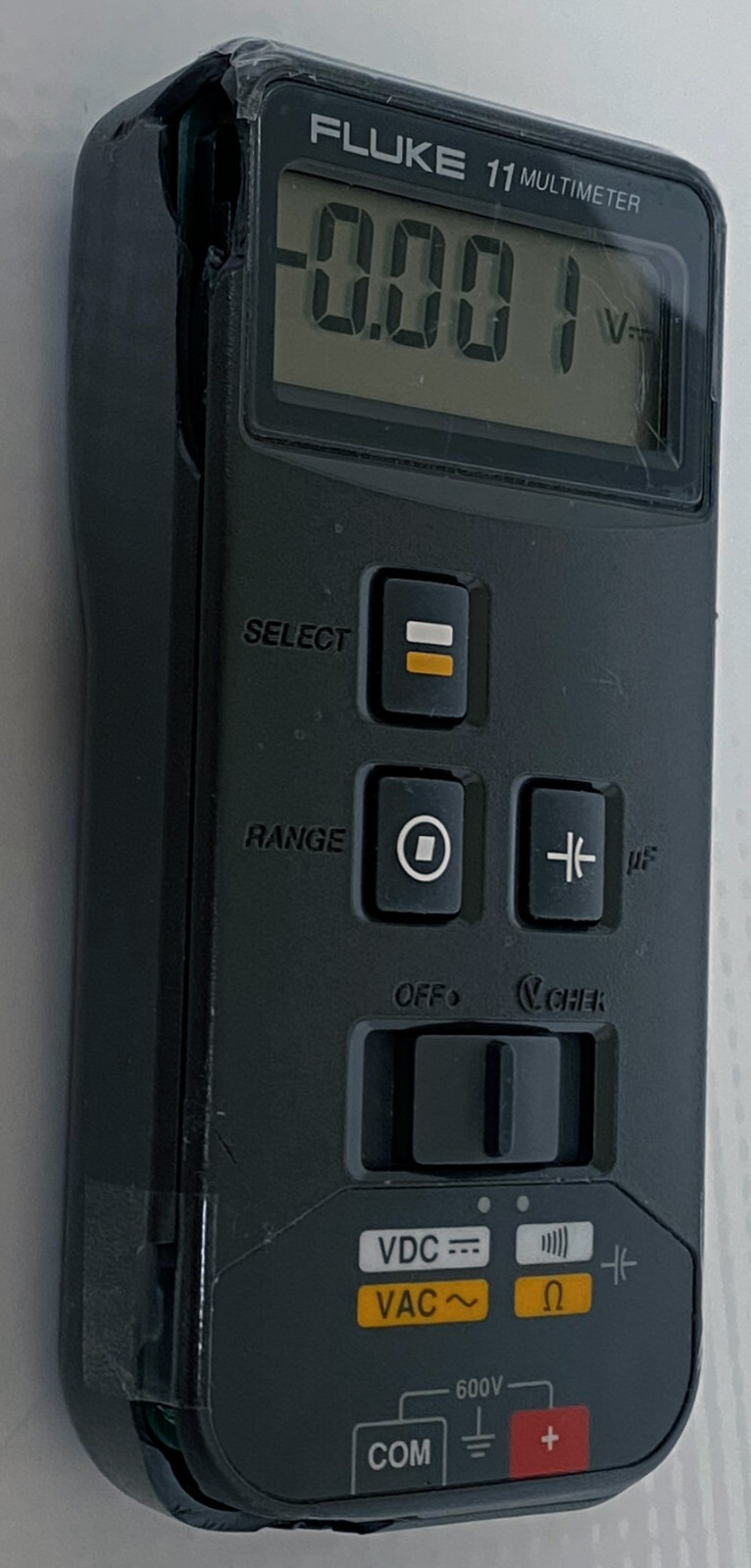 Fluke 11 Multimeter AC/DC Volts Resistance Capacitance Diode Cont Vchek