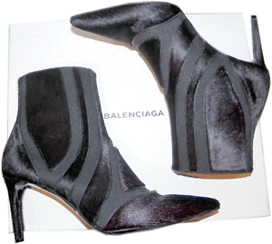 balenciaga pointy toe bootie