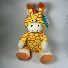 Animal Adventure Plush Giraffe 12" 2017 Rainbow Jungle Yellow Orange Walmart